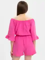 Фуксия комбинезон летний