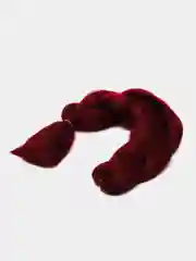 Бордовый волосы цветные, канекалон