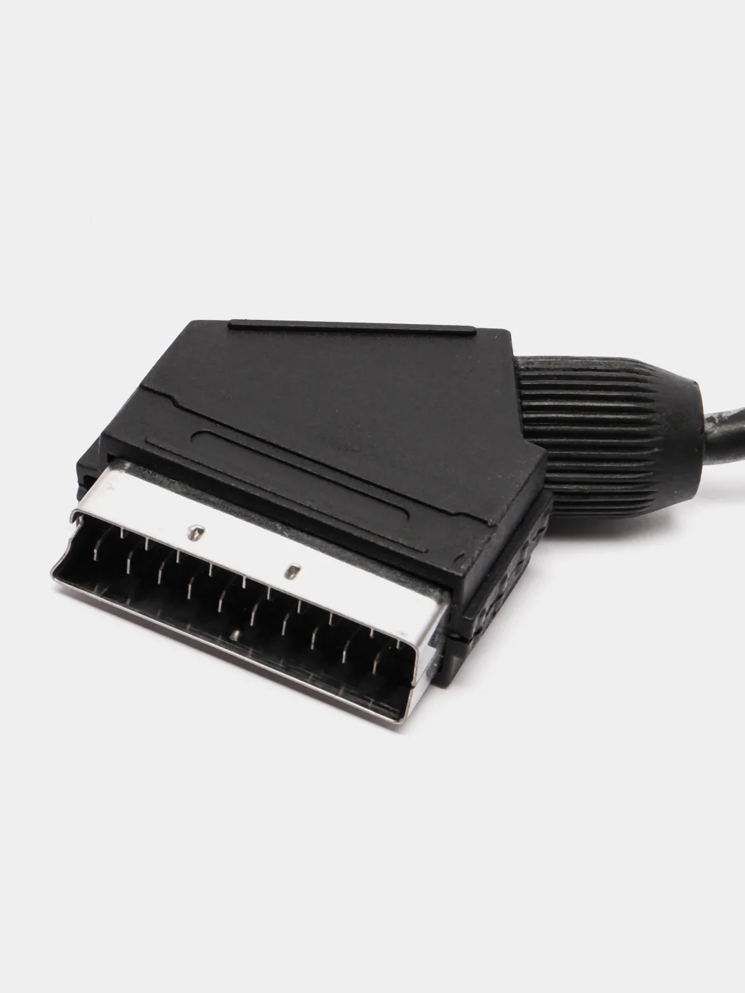 Кабель Аудио Видео SCART - 2 RCA для аналогово видеосигнала (тюльпаны / колокольчики)