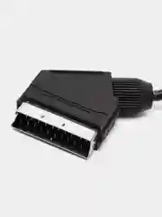 Кабель Аудио Видео SCART - 2 RCA для аналогово видеосигнала (тюльпаны / колокольчики)
