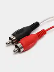 Кабель Аудио Видео SCART - 2 RCA для аналогово видеосигнала (тюльпаны / колокольчики)