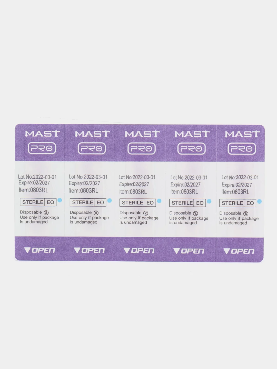 20 шт RL Mast Tattoo Pro картридж для перманента макияжа татуажа лизовый 0,25 мм-08