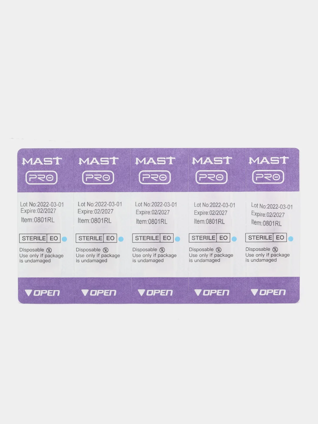 20 штук RL Mast Tattoo Pro, картридж для перманента, макияжа, татуажа, лизовый, 0,25 мм-08