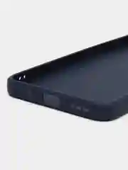 Синий силиконовый чехол для Infinix HOT 30i (Инфиникс Хот 30 ай), прозрачный