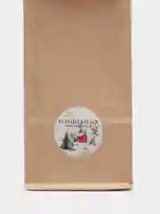 Молочный пакет подарочный новогодний "С Новым Годом!", 8 см х 5 см х 15 см, набор 5 шт