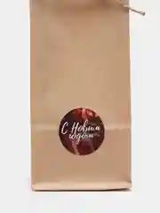Карамельный пакет подарочный новогодний "С Новым Годом!", 8 см х 5 см х 15 см, набор 5 шт