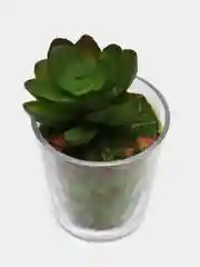 Тёмно-зелёный искусственные растения в горшках, 2 шт