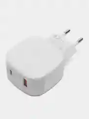 Быстрая зарядка 3А / Блок питания Type-C и USB, с быстрой зарядкой Quick Charg 3А