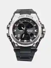 Серебряный часы мужские наручные электронные SPORTWATCH 2