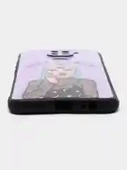 Пурпурный чехол силиконовый для Xiaomi Redmi Note 9 (Сяоми Редми Ноут 9), с принтом, с рисунком