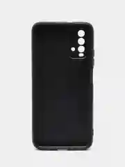 Синий меланж силиконовый чехол для Xiaomi Redmi 9T (Сяоми Редми 9Т), с принтом, с рисунком