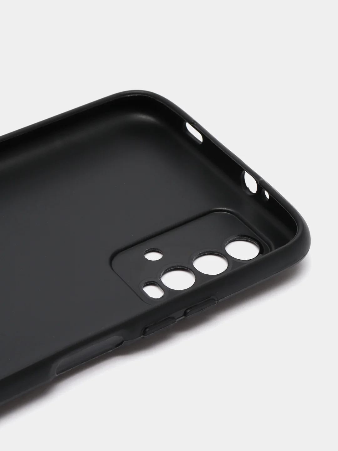 Синий меланж силиконовый чехол для Xiaomi Redmi 9T (Сяоми Редми 9Т), с принтом, с рисунком