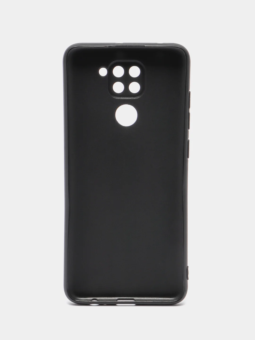 Синий меланж чехол силиконовый для Xiaomi Redmi Note 9 (Сяоми Редми Ноут 9), с принтом, с рисунком