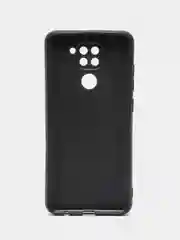 Синий меланж чехол силиконовый для Xiaomi Redmi Note 9 (Сяоми Редми Ноут 9), с принтом, с рисунком