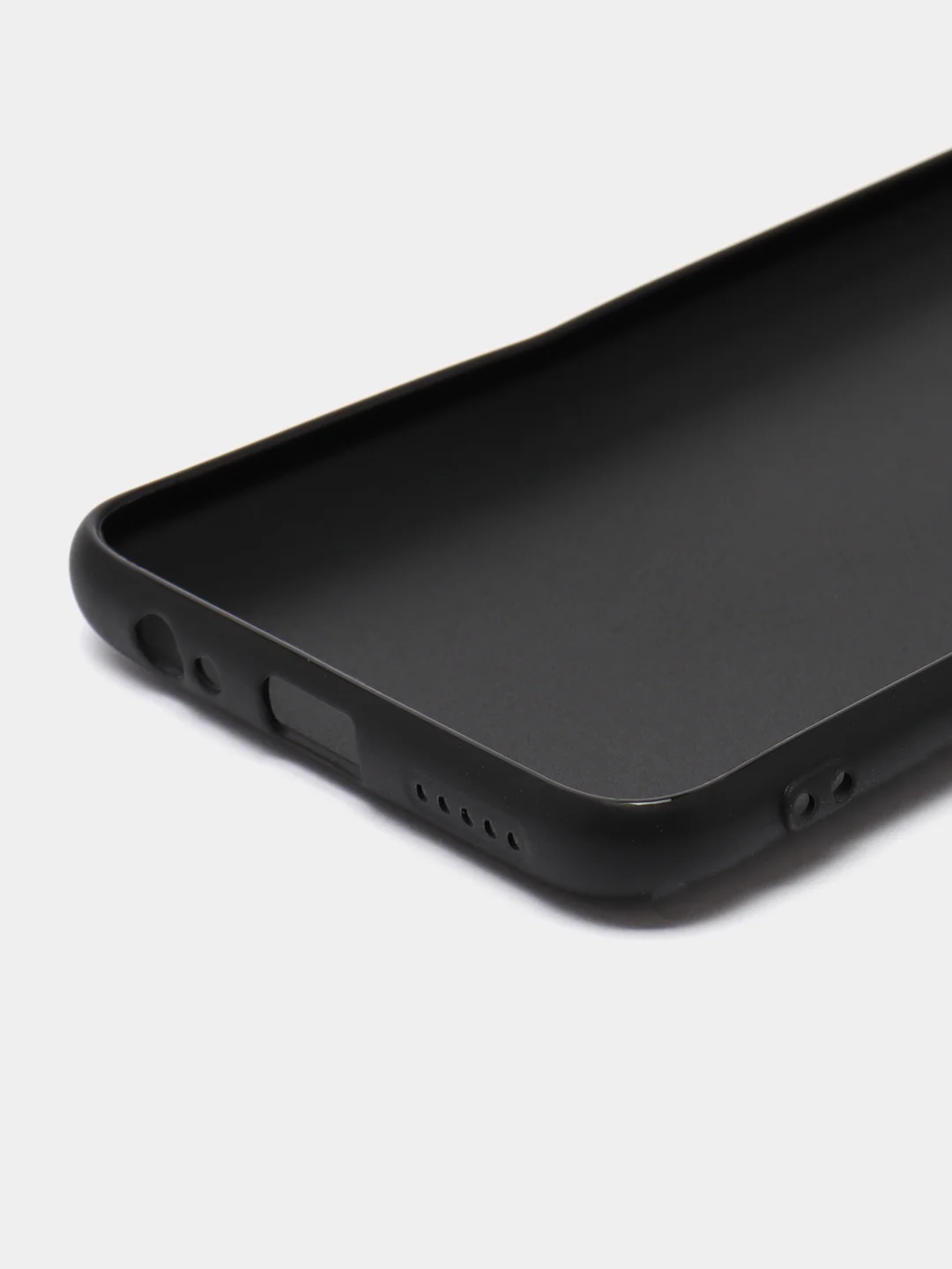 Синий меланж чехол силиконовый для Xiaomi Redmi Note 9 (Сяоми Редми Ноут 9), с принтом, с рисунком