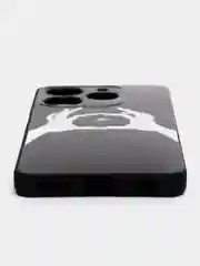 Пастельно-коралловый силиконовый чехол для Tecno Spark 10 Pro (Техно Спарк 10 Про), с принтом, с рисунком