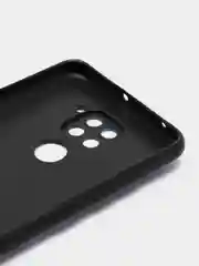 Тёмно-бирюзовый чехол силиконовый для Xiaomi Redmi Note 9 (Сяоми Редми Ноут 9), с принтом, с рисунком