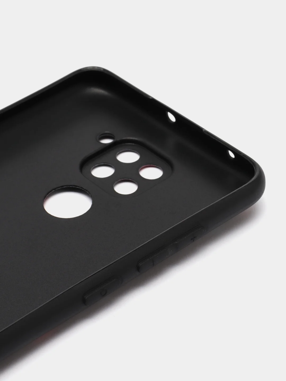 Оранжевый чехол силиконовый для Xiaomi Redmi Note 9 (Сяоми Редми Ноут 9), с принтом, с рисунком