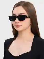 Бежевый меланж очки женские