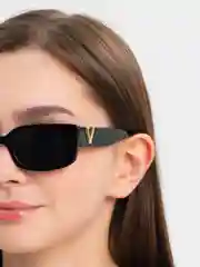 Бежевый меланж очки женские