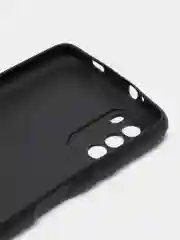 Тёмно-бордовый чехол силиконовый для Xiaomi POCO M3 (Сяоми Поко М3), с принтом, с рисунком
