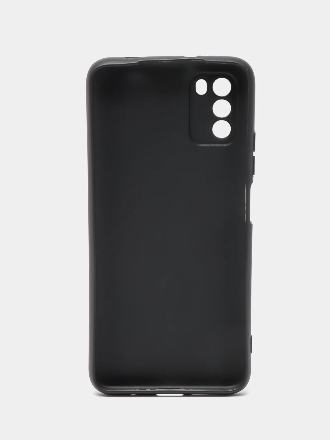 Синий чехол силиконовый для Xiaomi POCO M3 (Сяоми Поко М3), с принтом, с рисунком