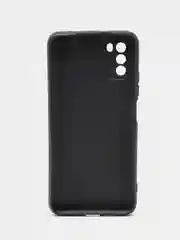 Синий чехол силиконовый для Xiaomi POCO M3 (Сяоми Поко М3), с принтом, с рисунком