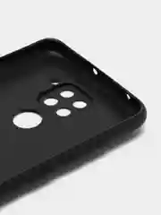 Синий чехол силиконовый для Xiaomi Redmi Note 9 (Сяоми Редми Ноут 9), с принтом, с рисунком