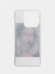 Багровый силиконовый чехол для Tecno Spark 10 Pro (Техно Спарк 10 Про), с принтом, с рисунком