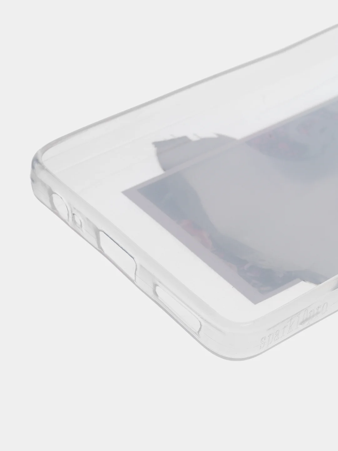 Аметистовый силиконовый чехол для Tecno Spark 10 Pro (Техно Спарк 10 Про), с принтом, с рисунком