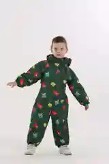Комбинезон мембранный VELIKONEMALO, демисезонный, для мальчиков, зеленый
