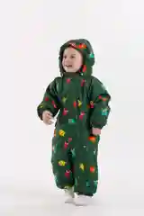 Комбинезон мембранный VELIKONEMALO, демисезонный, для мальчиков, зеленый