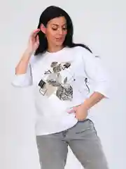 Футболка женская, большие размеры