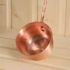 Ковш медный, 0,2 л, с ручкой