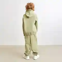 Брюки детские Minaku "Basic Line KIDS", цвет оливковый, рост 122