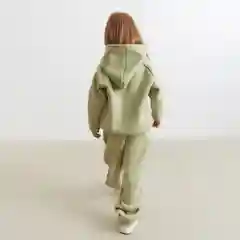 Брюки детские Minaku "Basic Line KIDS", цвет оливковый, рост 122