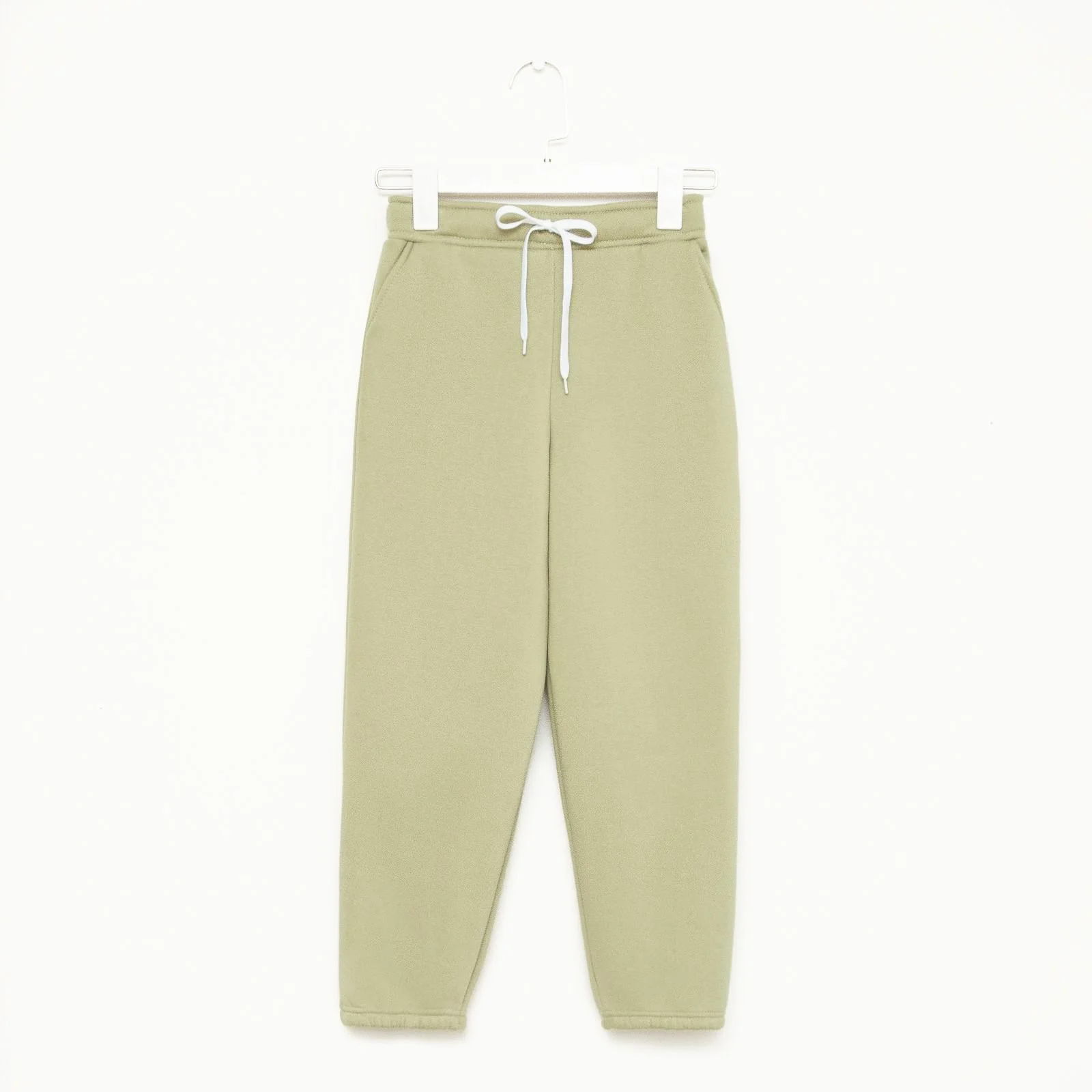 Брюки детские Minaku "Basic Line KIDS", цвет оливковый, рост 122