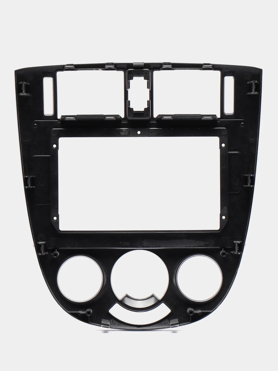 Переходная рамка, 2DIN, 10,1 дюймов, 22-502, CHEVROLET Lacetti, кондиционер, седан, серебро