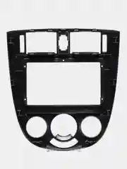 Переходная рамка, 2DIN, 10,1 дюймов, 22-502, CHEVROLET Lacetti, кондиционер, седан, серебро