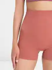 Оранжевый шорты-велосипедки женские, спортивные