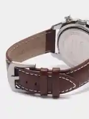 Коричневый мужские наручные часы Megir ML2020G, с хронографом, в подарочной упаковке