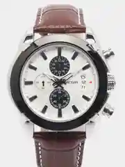 Коричневый мужские наручные часы Megir ML2020G, с хронографом, в подарочной упаковке