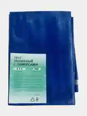 Тент тарпаулиновый с люверсами,  укрывной, садовый, туристический "ТАРПИКА", 180 г/м2