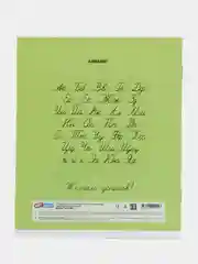 Лайм тетрадь 12л., косая линия "Однотонная. Линовка"