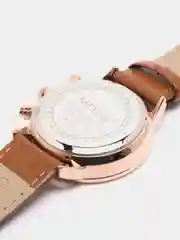 Терракотовый наручные часы Megir ML2011L, с хронографом, в подарочной упаковке