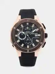 Золотой мужские наручные часы Megir MN2053G, с хронографом, в подарочной упаковке