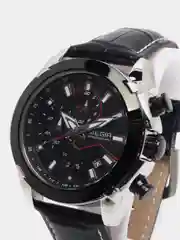 Хром мужские наручные часы Megir MS2064G, с хронографом, в подарочной упаковке