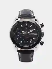 Хром мужские наручные часы Megir MS2064G, с хронографом, в подарочной упаковке