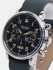 Синий мужские наручные часы Megir ML2149G с хронографом, в подарочной упаковке