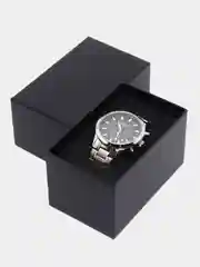 Серебряный мужские наручные часы Megir MS2150G, с хронографом, в подарочной упаковке